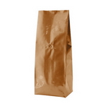 2 lb Side Gusseted Bag with Valve - Copper