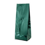 2 lb Side Gusseted Bag with Valve - Green
