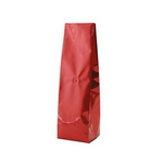 16 oz Side Gusseted Bag with Valve - Red