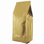 5 lb Side Gusseted Bag - Gold (c)